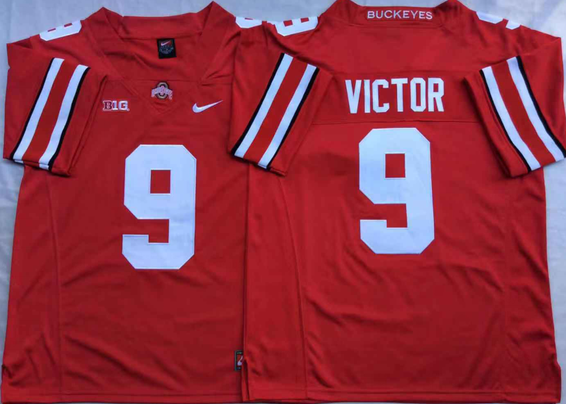 NCAA Men Ohio State Buckeyes Red 9 VICTOR